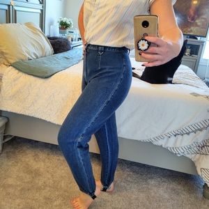 90s Vintage Mom Jeans with Stirrups NWT